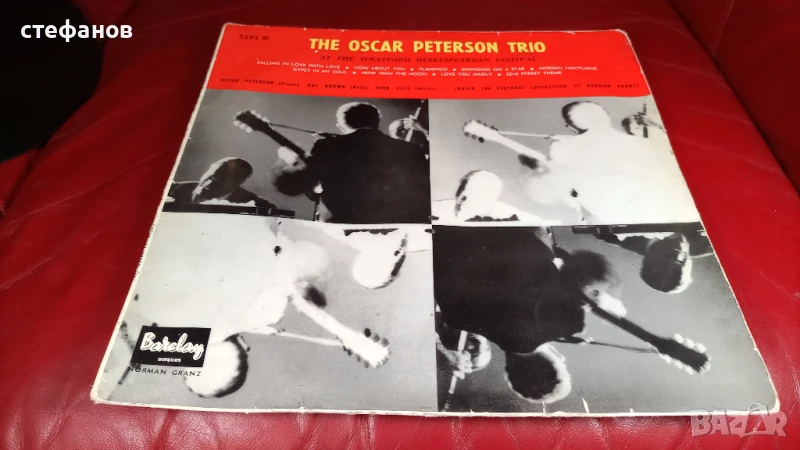 Дългосвиреща грамофонна плоча, джаз на THE OSCAR PETERSON TRIO, Франция, снимка 1