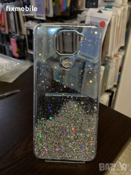 Xiaomi Redmi Note 9 прозрачен блестящ гръб/кейс, снимка 1