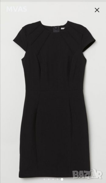 Нова - 55% H&M черна официална рокля с подплата 40 номер М, снимка 1