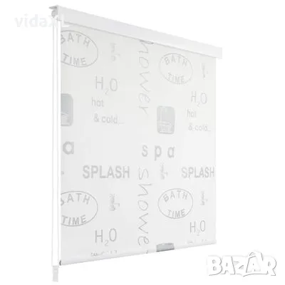 vidaXL Ролетна щора за баня, 120x240 см, Splash（SKU:142873）, снимка 1