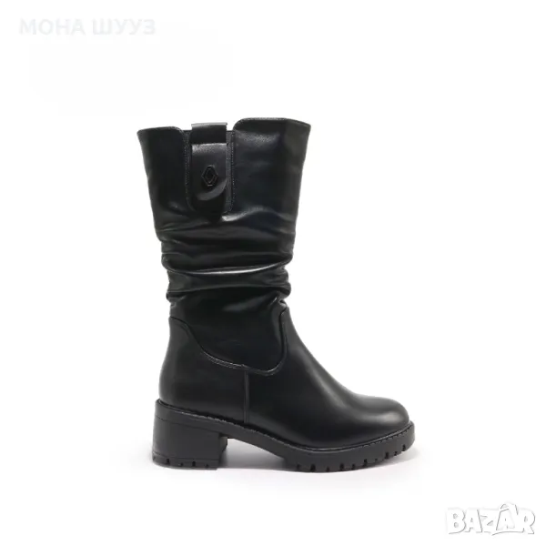 ДАМСКИ БОТИ НА ТОК код 12, снимка 1