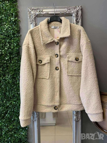 късо яке от топло букле , снимка 1