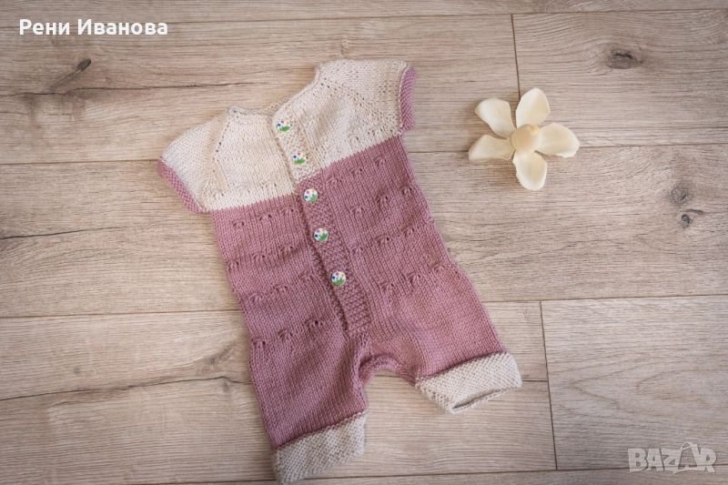 Плетени дрешки за момиче, снимка 1