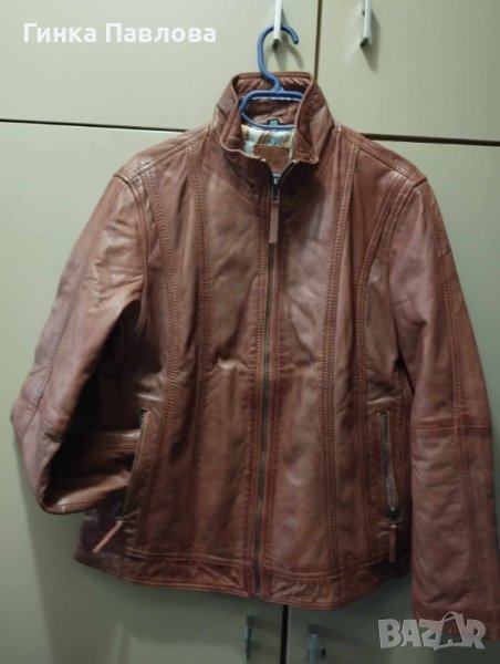 Дамско кожено яке - 40, снимка 1