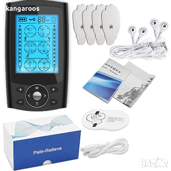 Уред за електростимулация AresPro, С 4 електрода, 24 режима, снимка 1