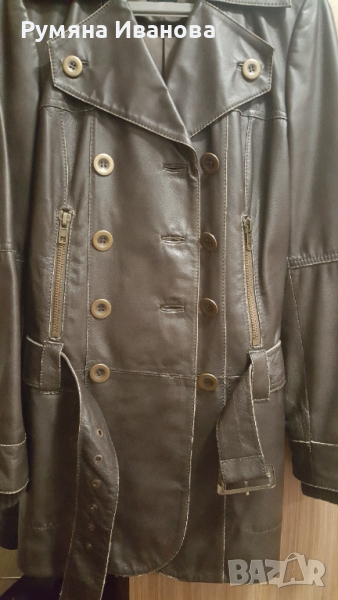 Уникален модел кожено яке, марка VERO MODA, снимка 1