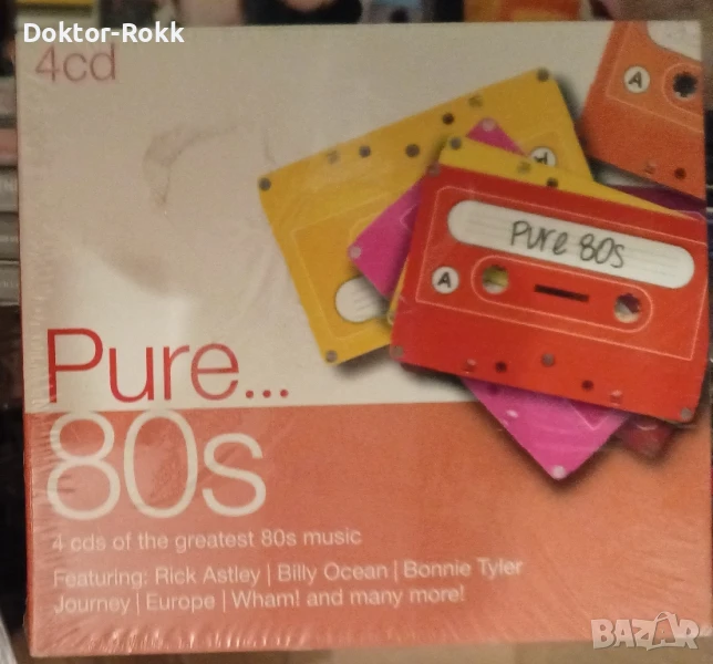 Pure 80s - оригинален бокс-сет от 4 диска, снимка 1