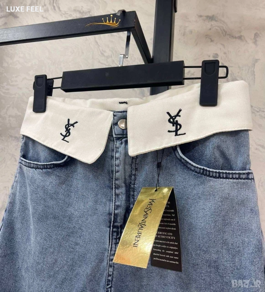 Дамски Дънки ⚜️ YVES SAINT LAURENT , снимка 1