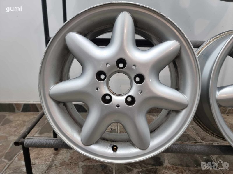 4бр 16ски джанти за Mercedes 5х112мм. A160212, снимка 1