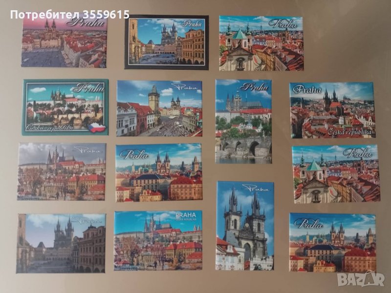 магнит Прага, Чехия, магнити, снимка 1