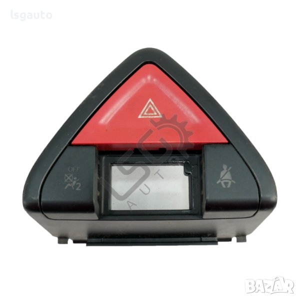Бутон аварийни светлини Renault Koleos 2008-2011 ID: 121962, снимка 1