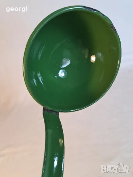 ретро емайлиран черпак    16/3, снимка 1