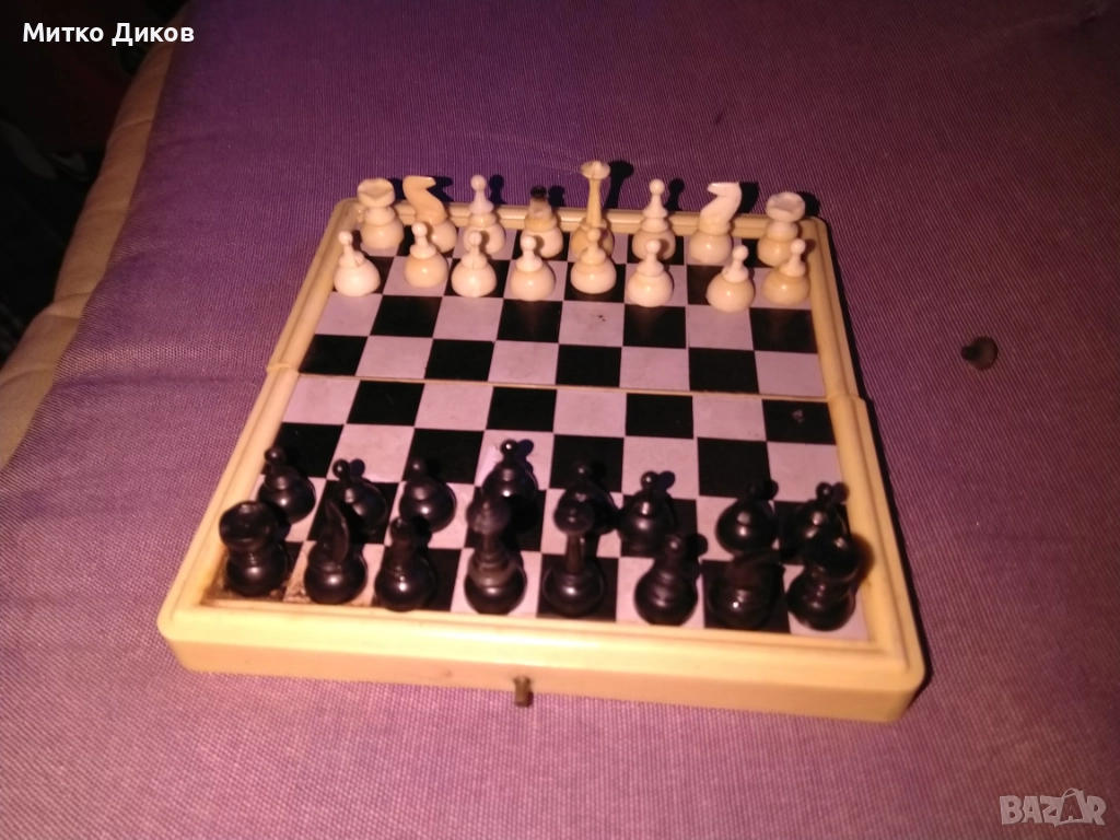 Магнитен шах малък 65х130 мм затворен, снимка 1