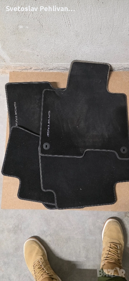 Оригинални текстилни стелки за Kia Sportage – комплект, снимка 1