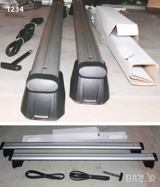Алуминиоеви багажници за AUDI А4 A6 Напречни греди рейки, снимка 1