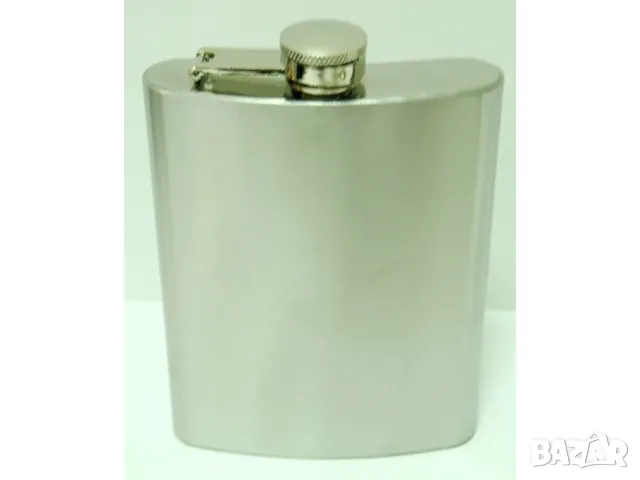 Плоска малка бутилка за уиски 240 мл , снимка 1