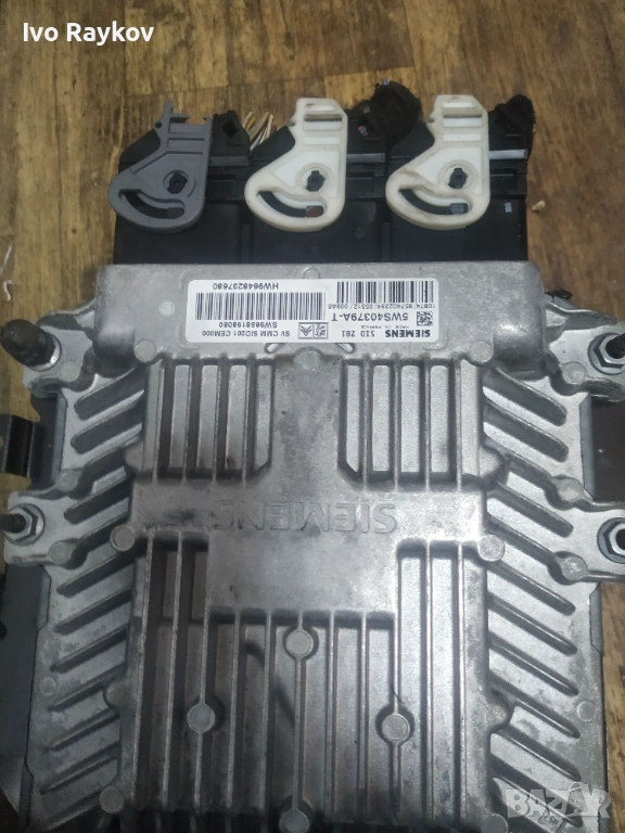 Компютър двигател за Peugeot 407 Coupe , 5WS40379A-T ,  2.7 HDi, 204 к.с.  9658198080, снимка 1