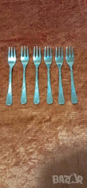 Стари десертни вилички, снимка 1