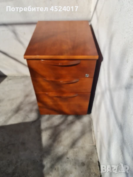 офис шкаф от дърво Внос от Англия, снимка 1