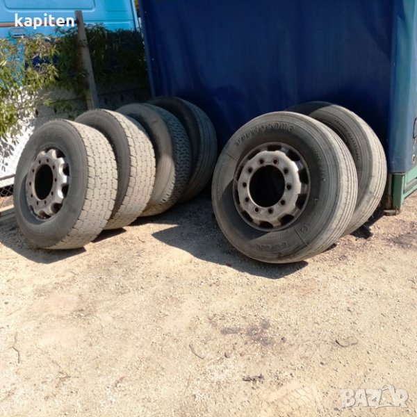 Гуми315/70/22.5със алу. джанти, снимка 1