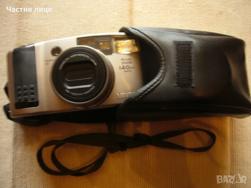 35-мм лентов фотоапарат ”Minolta” мод. Riva Zoom 140EX с дата, снимка 1