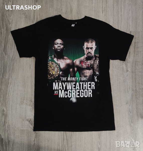 Мъжка тениска М размер Floyd Mayweather vs Conor McGregor, снимка 1