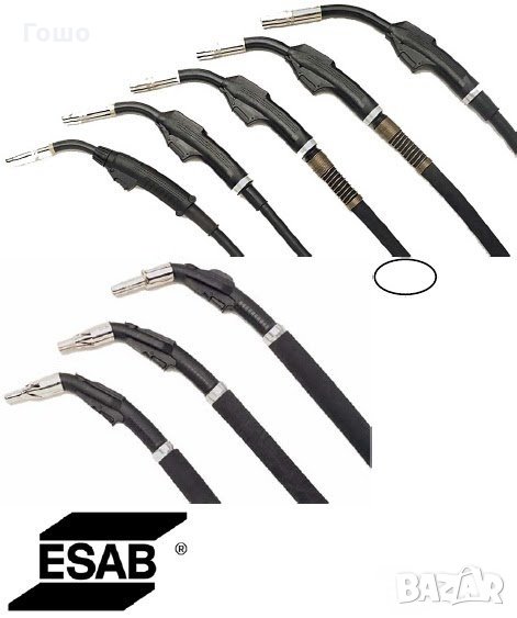 газова дюза/чашка за МИГ МАГ -ESAB -професионален- PSF 315 - 0458464882, снимка 1