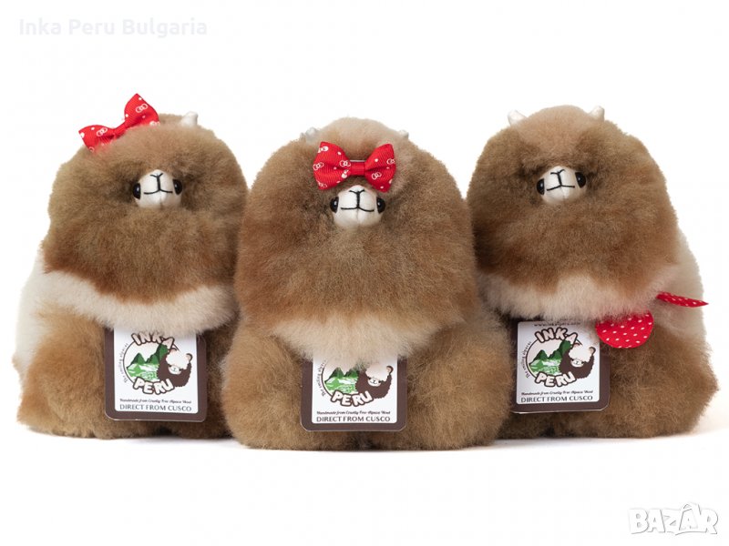  Усмихната алпака – мини, 15 см, Cortado, снимка 1