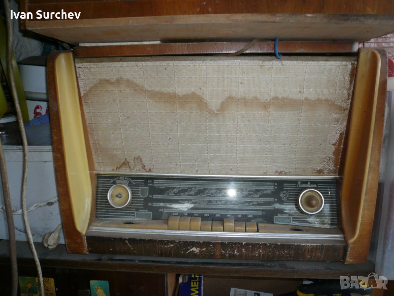  РАДИО-ГРАМОФОН ЛАТВИА ЛАМПОВО РАБОТЕщО, снимка 1