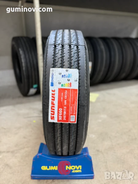 🚚 Предни тежкотоварни гуми 215/75R17.5 SUNFULL HF660 16PR 135/133J 🚚, снимка 1
