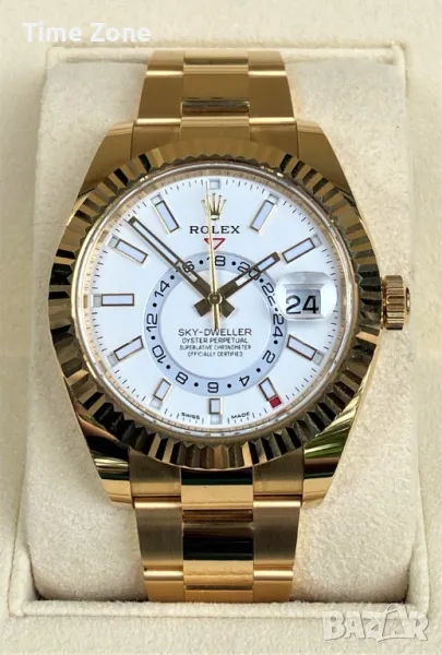 Rolex Sky-Dweller 42mm Yellow Gold White Dial Automatic Различни Варианти, снимка 1