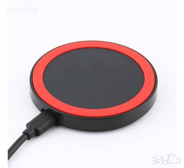 Безжично зарядно T-200, универсално, зареждане на мобилни телефони/смартфони, 5V, 1,5A, снимка 1