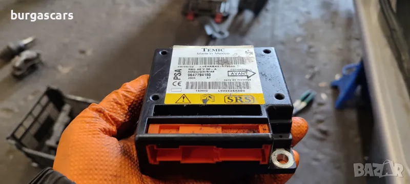 Централа Airbag 9647794180 Citroen C3 1.4HDI - 50лв, снимка 1