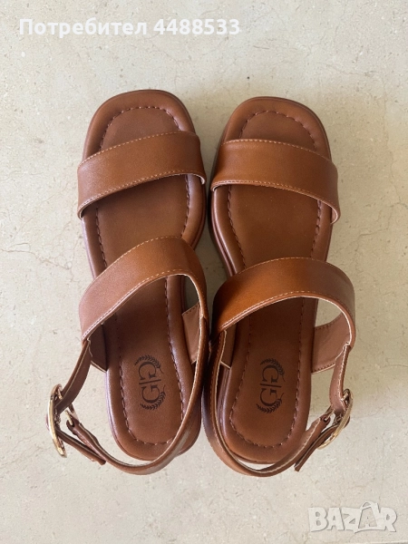 Дамски сандали на платформа, снимка 1