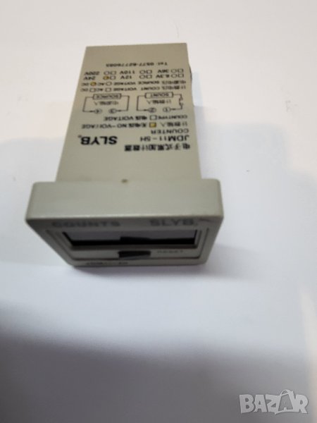 Електронен цифров брояч на импулси JDM11-5H захранване 24 волта 0 - 99999 импулса, снимка 1