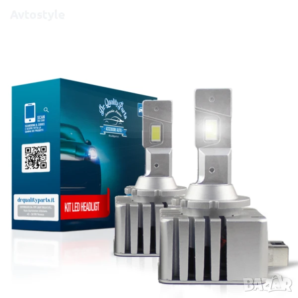 Лед крушки D1S/Д1С за xenon , DR. QUALITY PARTS ,2бр, снимка 1