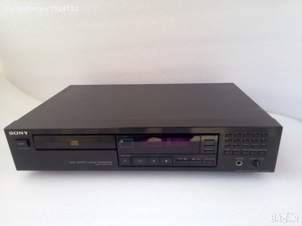 SONY cd player cdp-295, снимка 1