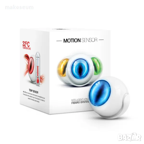 Fibaro Motion Sensor Z-Wave Plus FGMS-001 ZW5 3.2, снимка 1