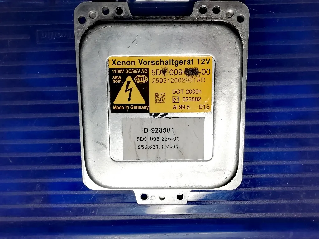 Ballast Xenon Pour Porsche Cayenne - Référence 5DC 009 285 01, 12V, Compatible D1S