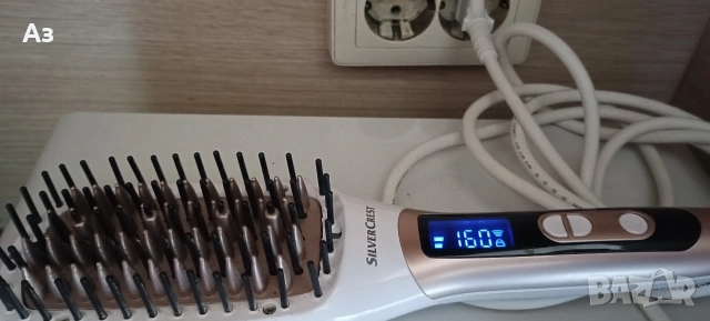 Маша за къдрене и четка за изправяне, снимка 6 - Маши за коса - 54150564