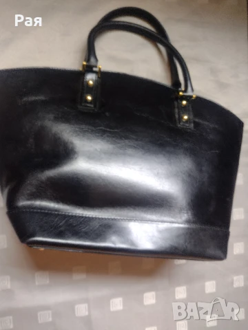 Кожена дамска чанта, снимка 6 - Чанти - 50665256