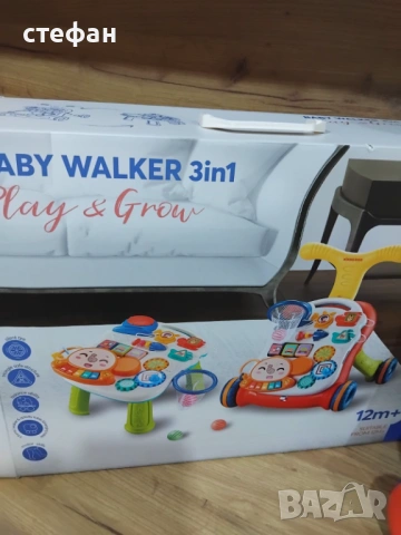 Бейби уокър проходилка, снимка 3 - Образователни игри - 53297211