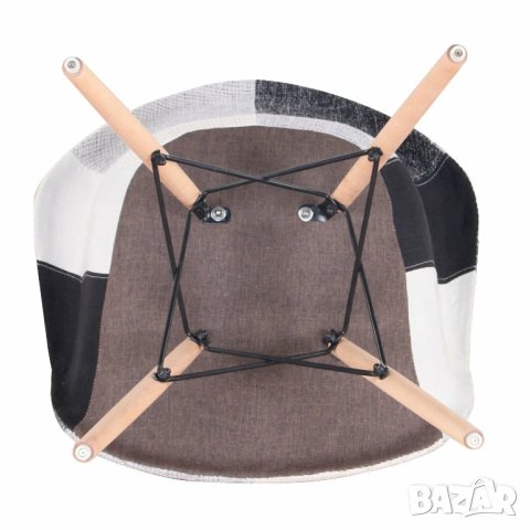 Висококачествени трапезни столове тип кресло пачуърк LQ-BBPY-2BLH, снимка 3 - Столове - 42873583