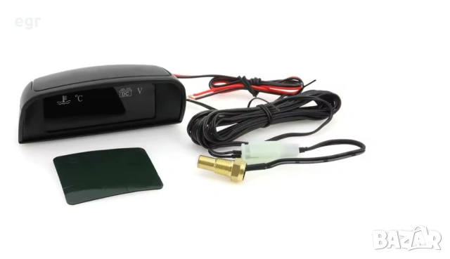 Дисплей с температура и напрежение за лек автомобил, снимка 3 - Аксесоари и консумативи - 53073726