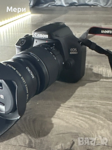 Canon eos 4000d , снимка 2 - Фотоапарати - 52665842