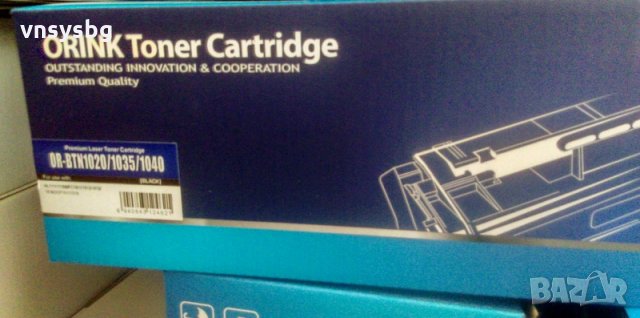 Тонер касета Brother compatible toner cartridge TN1020/TN1035/TN1040/TN1090 съвместима, снимка 1 - Принтери, копири, скенери - 29480379