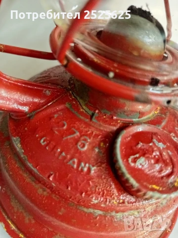 Германски газен фенер - специален, снимка 6 - Лампи за стена - 50603528