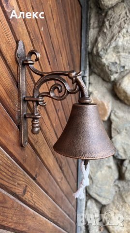 Чугунена камбана "Бижу" – Прекрасен силен звън!, снимка 1 - Градински мебели, декорация  - 44450165