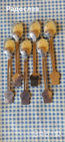 стари лъжички Сърп и Чук Велико търново , снимка 2 - Прибори за хранене, готвене и сервиране - 47418391