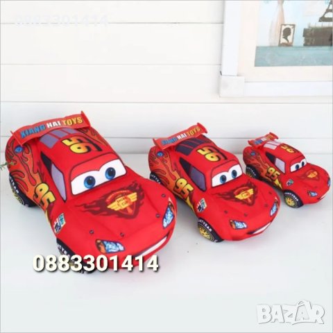 McQueen Светкавицата Маккуийн Плюшена играчка , снимка 4 - Плюшени играчки - 40587772